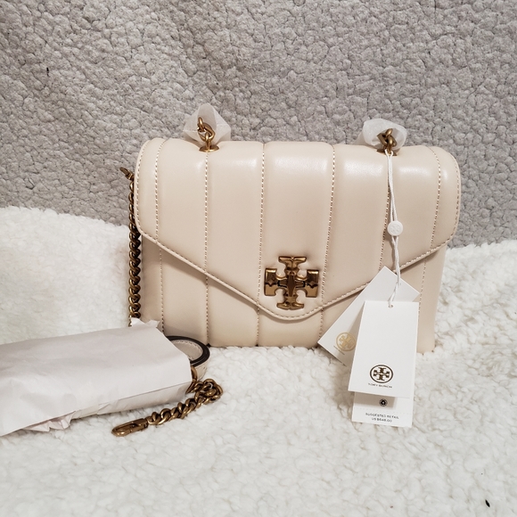 Tory Burch Small Kira Leather Top Handle Satchel - Picture 2 of 13